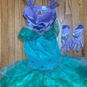 Disney Princess Girls Little Mermaid Ariel costume